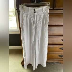 H&M wide leg cropped pants